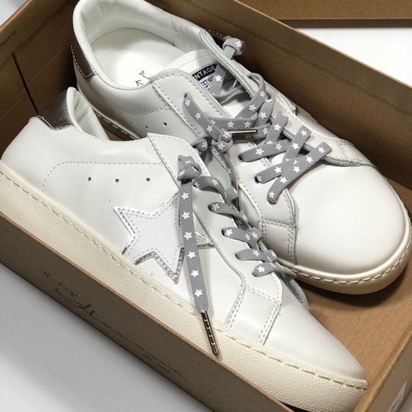 🎉🎉HP🎉🎉 Vintage Havana Bianca Betsy Sneakers - Picture 6 of 13